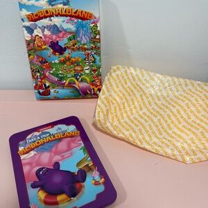 🚫🚫SOLD🚫🚫Limited edition Mcdonaldland Grimace tin box stickers complete